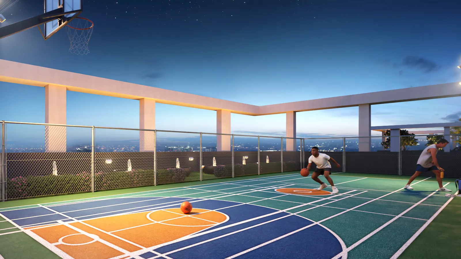 Rooftop Multipurpose Court